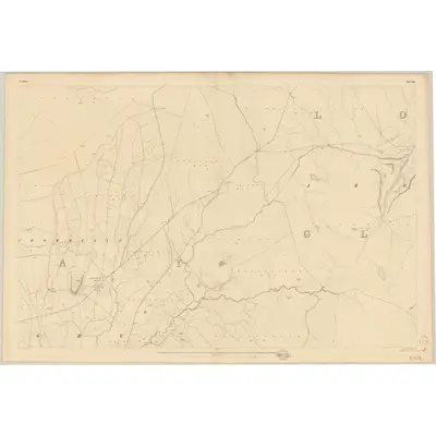 1833 Map of Antrim - Sheet 24, 1836 Print