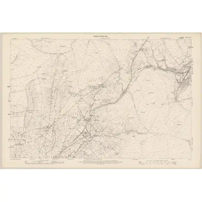 1903 Map of Antrim - Sheet 24, 1906 Print