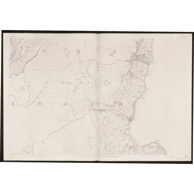 1832 Map of Antrim - Sheet 25, 1862 Print