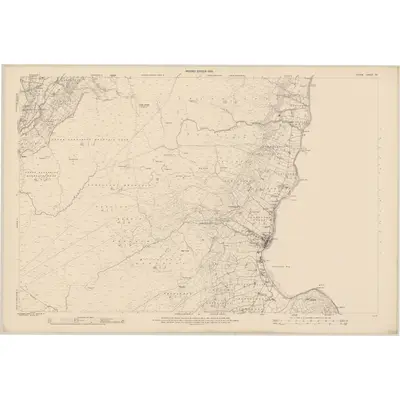1903 Map of Antrim - Sheet 25, 1906 Print