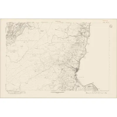 1931 Map of Antrim - Sheet 25, 1933 Print