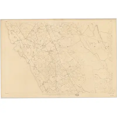 1833 Map of Antrim - Sheet 26, 1837 Print