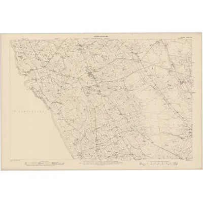 1903 Map of Antrim - Sheet 26, 1906 Print