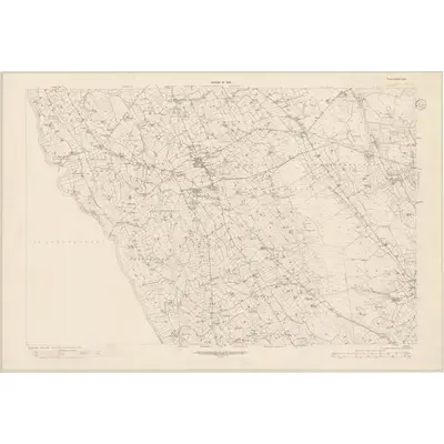 1920 Map of Antrim - Sheet 26, 1933 Print