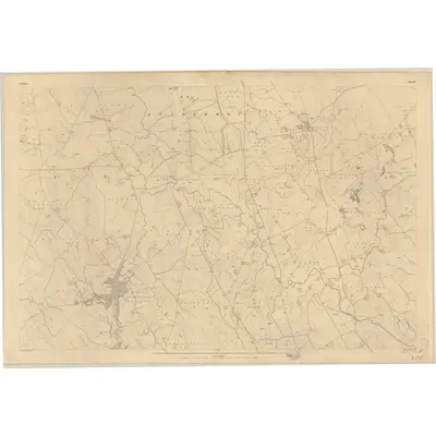 1832 Map of Antrim - Sheet 27, 1836 Print