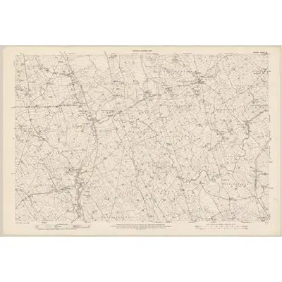 1903 Map of Antrim - Sheet 27, 1906 Print