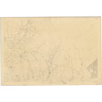 1833 Map of Antrim - Sheet 28, 1837 Print