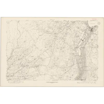 1920 Map of Antrim - Sheet 29, 1933 Print