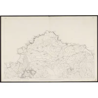 1832 Map of Antrim - Sheet 3, 1861 Print