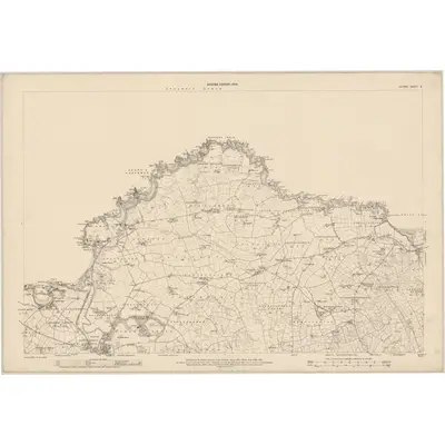 1904 Map of Antrim - Sheet 3, 1906 Print