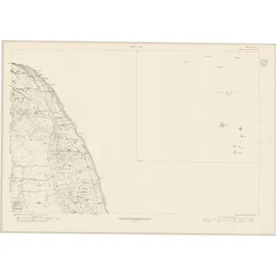 1920 Map of Antrim - Sheet 30 & 30A, 1933 Print