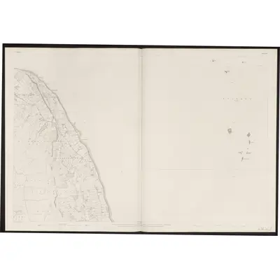 1833 Map of Antrim - Sheet 30 [with inset 30A], 1862 Print