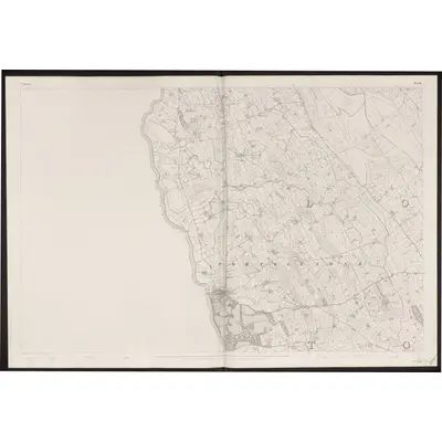 1833 Map of Antrim - Sheet 31, 1862 Print