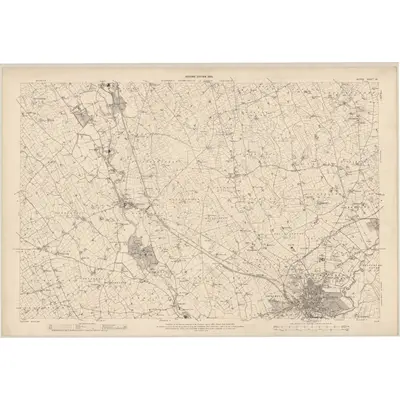 1903 Map of Antrim - Sheet 32, 1905 Print
