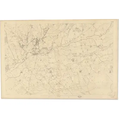 1833 Map of Antrim - Sheet 33, 1836 Print