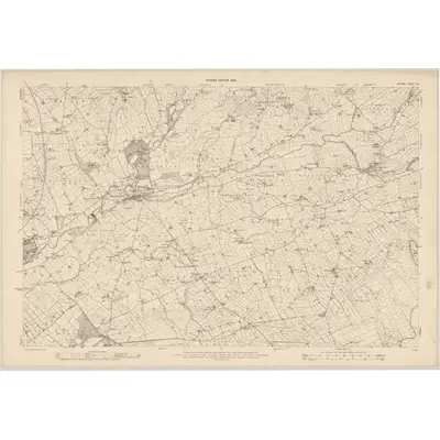 1903 Map of Antrim - Sheet 33, 1905 Print