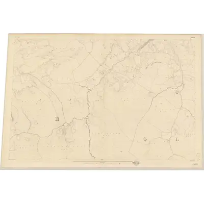 1832 Map of Antrim - Sheet 34, 1837 Print