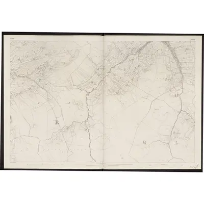 1832 Map of Antrim - Sheet 34, 1860 Print