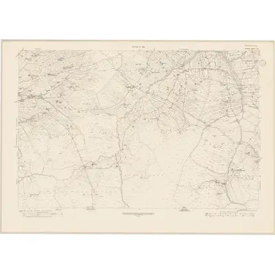 1921 Map of Antrim - Sheet 34, 1933 Print