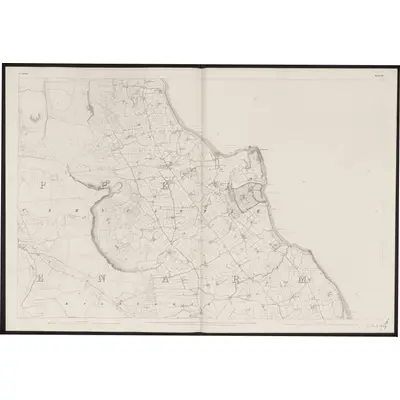 1833 Map of Antrim - Sheet 35, 1863 Print