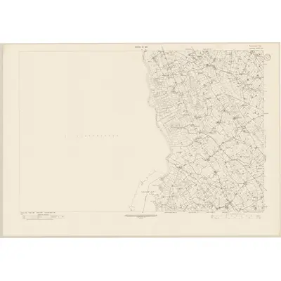 1921 Map of Antrim - Sheet 36, 1933 Print