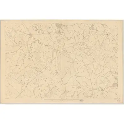 1833 Map of Antrim - Sheet 37, 1837 Print