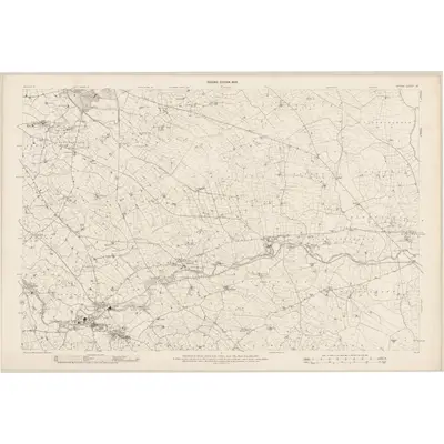 1903 Map of Antrim - Sheet 38, 1905 Print