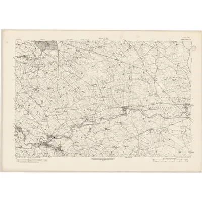 1921 Map of Antrim - Sheet 38, 1933 Print