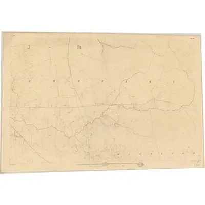 1832 Map of Antrim - Sheet 39, 1837 Print