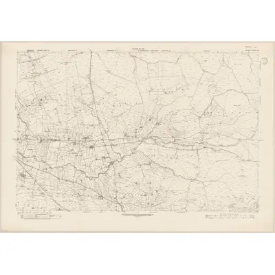1921 Map of Antrim - Sheet 39, 1933 Print