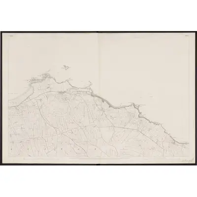 1832 Map of Antrim - Sheet 4, 1863 Print