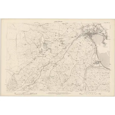 1903 Map of Antrim - Sheet 40, 1905 Print