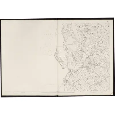 1829 Map of Antrim - Sheet 42, 1861 Print