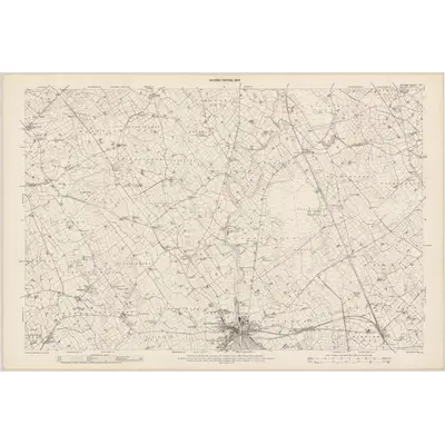 1903 Map of Antrim - Sheet 43, 1905 Print