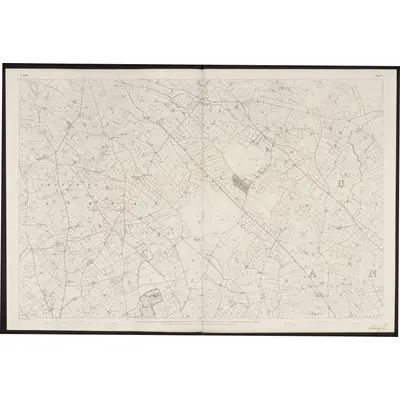 1833 Map of Antrim - Sheet 44, 1860 Print