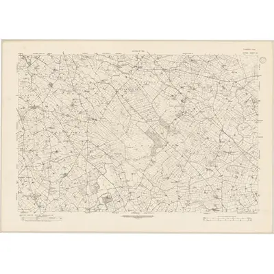 1921 Map of Antrim - Sheet 44, 1933 Print