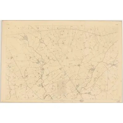 1832 Map of Antrim - Sheet 45, 1837 Print