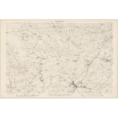 1902 Map of Antrim - Sheet 45, 1905 Print