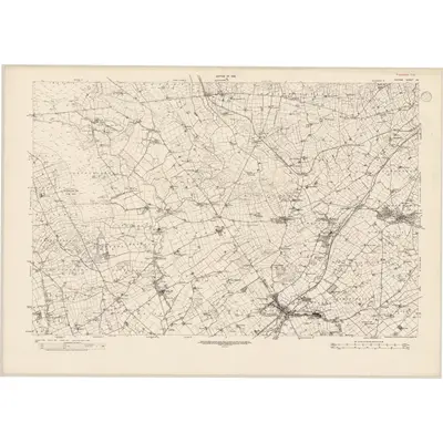 1921 Map of Antrim - Sheet 45, 1931 Print
