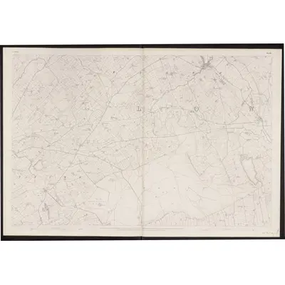 1832 Map of Antrim - Sheet 46, 1862 Print