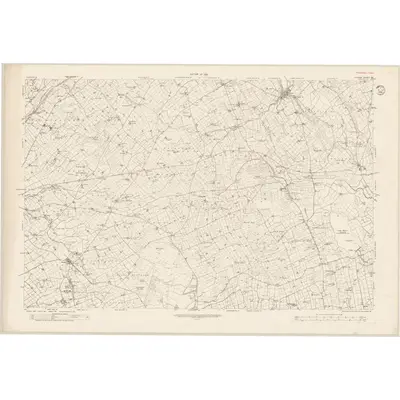 1921 Map of Antrim - Sheet 46, 1933 Print