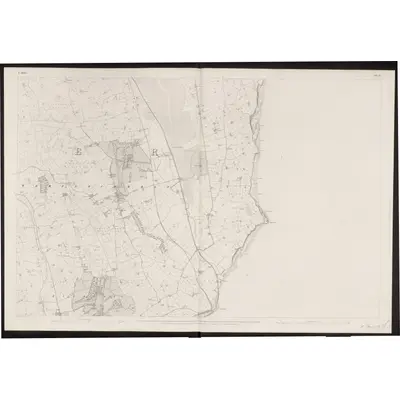 1831 Map of Antrim - Sheet 47, 1863 Print