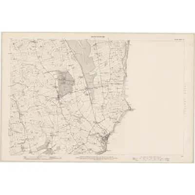 1902 Map of Antrim - Sheet 47, 1905 Print