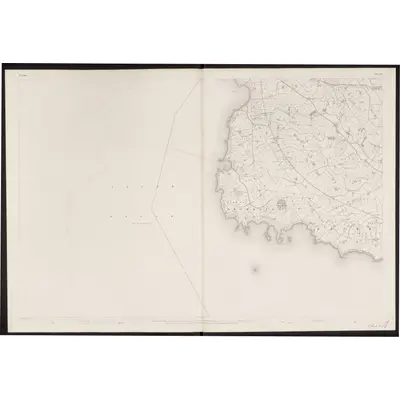 1829 Map of Antrim - Sheet 48, 1862 Print