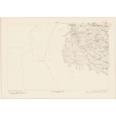 1921 Map of Antrim - Sheet 48, 1933 Print