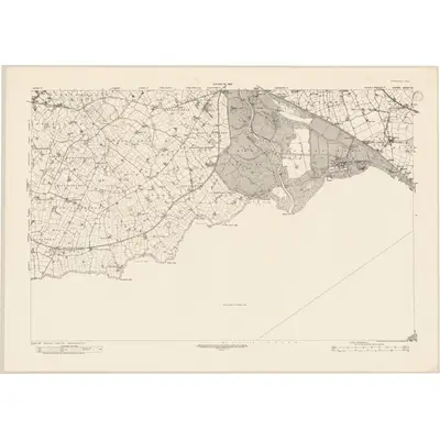 1921 Map of Antrim - Sheet 49, 1933 Print