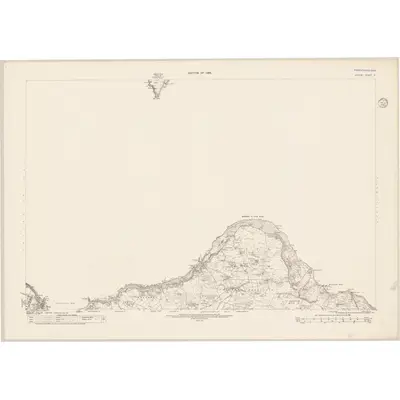 1931 Map of Antrim - Sheet 5, 1935 Print