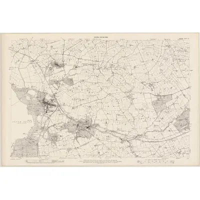 1902 Map of Antrim - Sheet 50, 1905 Print