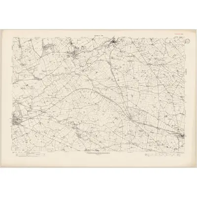 1921 Map of Antrim - Sheet 51, 1932 Print