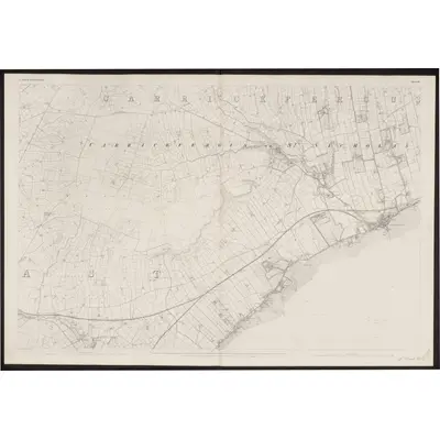 1832 Map of Antrim - Sheet 52, 1863 Print